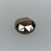 Diamantrose rotbraun ca.11,5mm