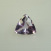Amethyst gespanntes Dreieck facettiert ca.14mm