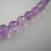 Amethyst Kugelkette facettiert ca 7 mm