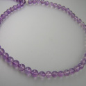 Amethyst Kugelkette facettiert ca 7 mm, mehr Details: klick