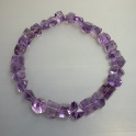 Amethystkette fantasieschliff ca.15-23mm, mehr Details: klick