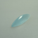 Aquamarin Cabochon Navette ca.9x31mm ***, mehr Details: klick