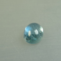 Aquamarin Cabochon oval, ca.11x14mm