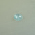 Aquamarin Cabochon rund, ca.11mm