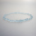 Aquamarin Setkette Fantasieschliff ca.12-24mm