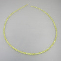Chrysoberyll Rondellkette facettiert ca.3-5mm, mehr Details: klick