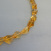 Citrinkette fantasieschliff ca.11-15mm