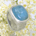Colored stone rings in 925 silver