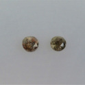 Diamantrose braune Naturtöne Paar ca.8mm, Preis pro Paar, mehr Details: klick