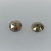 Diamantrose braune Naturtöne Paar ca.8mm, Preis pro Paar