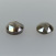 Diamantrose braune Naturtöne Paar ca.8mm, Preis pro Paar