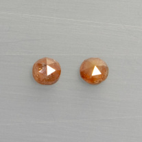 Diamantrose rötlich, Paar ca.5,8mm