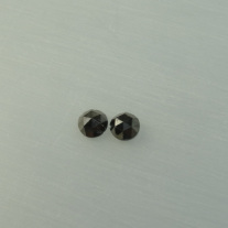 Diamantrosen schwarz Paar ca.6mm