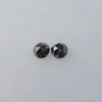 Diamantrosen schwarz Paar ca.6mm