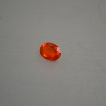 Feueropal oval facettiert ca.8x10mm