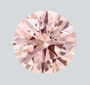 Lab-Grown Diamant Brillantschliff 2ct Fancy Intense Pink, 8,04mm x 8,10mm x 4,93mm, mehr Details: klick