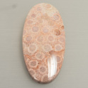 Koralle Oval cabochon ca.24x47mm, mehr Details: klick