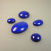 5 Lapis Cabochons