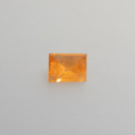 Mandaringranat facettiert vierkant ca.8,7x10,7mm, mehr Details: klick