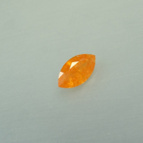Mandaringranat navette facettiert ca.8x15mm