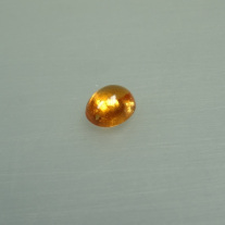 Mandaringranat oval Cabochon ca.8x9mm