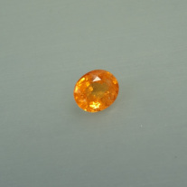Mandaringranat oval facettiert ca.10x11.5mm