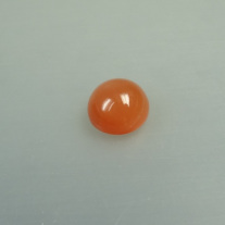 Mondstein Cabochon rund ca. 16mm dunkelorange