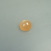 Mondstein Cabochon rund 19mm orange