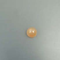 Mondstein Cabochon rund 19mm orange