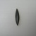 Onyx navette cabochon, matt ca.5x23mm
