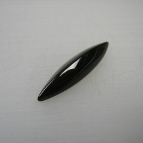 Onyx navette cabochon ca.7x30mm