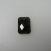 Onyx rechteck abgerundet, schachbrett ca.13x19mm