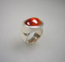 Ring 925 Silber mit Turmalin Cabochon oval ca.13x17mm, mehr Details: klick