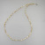 Rohdiamantkette würfel ca.3mm