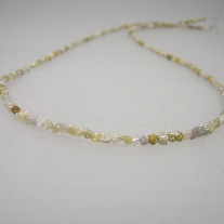 Rohdiamantkette w&uuml;rfel ca.2,5mm