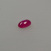 Rubin oval Cabochon ca.8x12mm