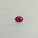 Rubin Oval facettiert ca.7x8mm, mehr Details: klick