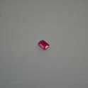 Rubin Smaragdschliff ca.4,5x6,5mm, mehr Details: klick