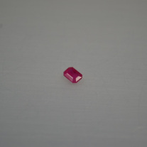 Rubin Smaragdschliff ca.4,5x6,5mm