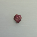 Rubinkristall, scheibe, natur ca.12x13mm, mehr Details: klick