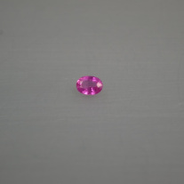Saphir oval facettiert, pink ca.5x7mm
