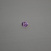 Saphir oval facettiert, violett ca.5x6mm
