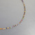Saphir Rondellkette facettiert multicolor ca.4mm