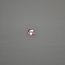 Saphir Smargdschliff pink ca.4x5.5mm
