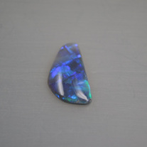 "Schwarzer Opal" Fantasieform ca.15x23mm