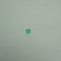 Smaragd rund facettiert ca.3mm
