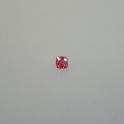 Spinell facettiert gespanntes Quadrat ca.4x4mm pink, mehr Details: klick