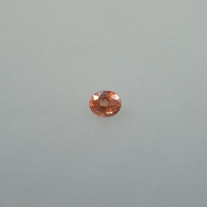 Spinell facettiert oval ca.6x5mm hellrot