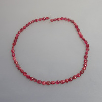 Spinell Nuggetkette pink ca.6mm
