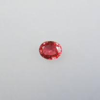 Spinell rot-pink facettiert oval ca.6x7mm